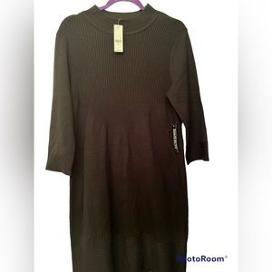 Brand New Black Sweater Dress size XL